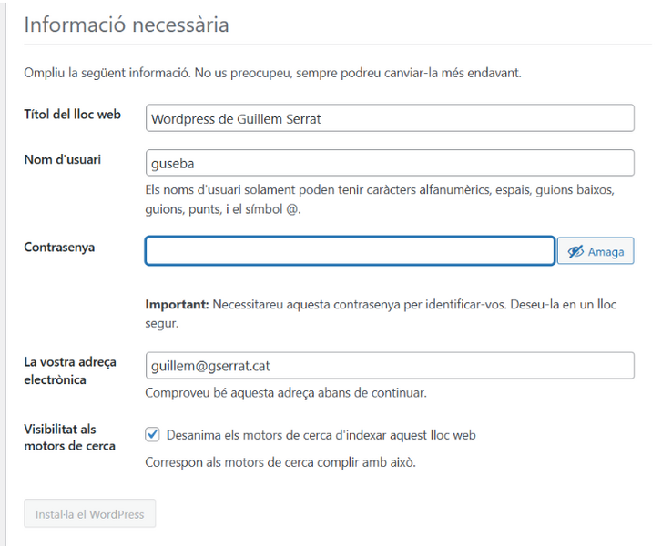 Fitxer:InfoBasicaInstalacioWordpress.png