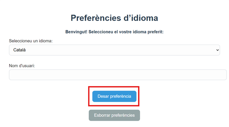 Fitxer:Pràctica 4.2 Botó Desar Idioma.png